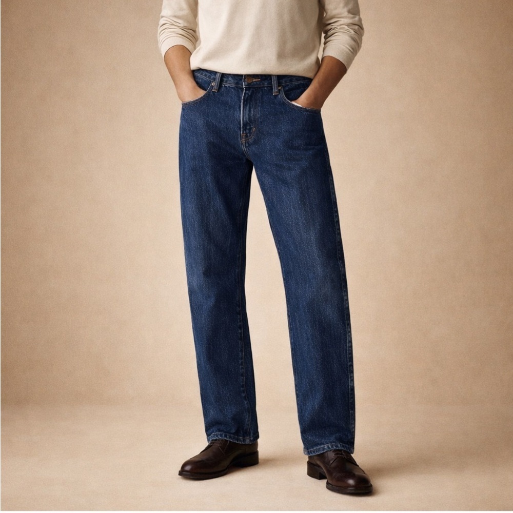Rustler Classic Straight Leg Jeans 32x30 Made in Mexico 100% Cotton